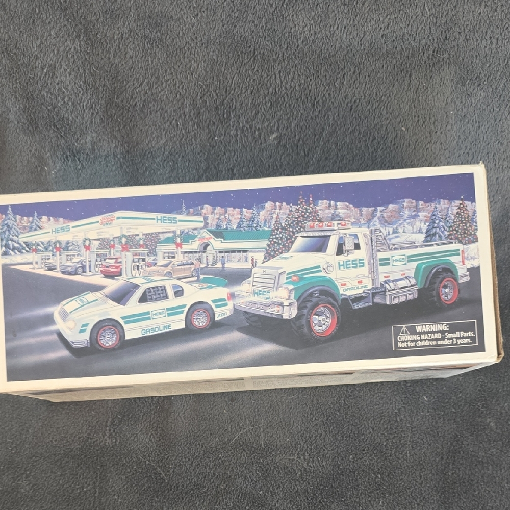 2011 Hess Toy Truck and Race Car Set